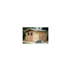 Abri en panneaux de bois d'épicéa thermo-chauffé 19 mm livré Foresta Bois Habrita - 10,6 m²