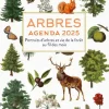 Agenda "Arbres 2025, Portraits d’arbres et vie de la forêt au fil des mois" aux Éditions Rustica
