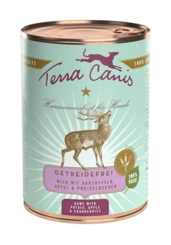 Aliment complet pour chien sans céréales Terra Canis gibier – 400 g