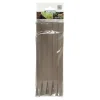 Ancres bordure de jardin x10 PP recyclé Taupe 1,9x1,8x26,7 cm