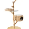 Arbre à chat coloris bois Hamiform Azakara 03 - 70 x 70 x 155 cm