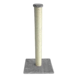 Arbre à chat griffoir gris Europet Classic High post - Ø 40 x H 90 cm