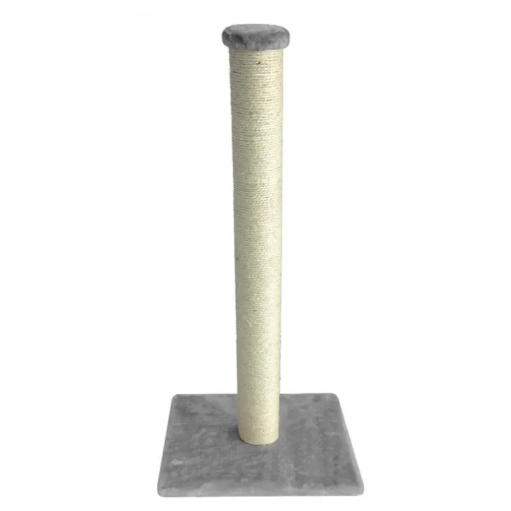 Arbre à chat griffoir gris Europet Classic High post - Ø 40 x H 90 cm