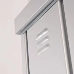Armoire à outils gris foncé 93x83x182,5 cm