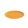 Assiette à dessert coloris orange en grès Itit - Ø 21 cm