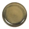 Assiette à dessert en grès vert Cilaos - Ø 22 cm