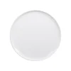 Assiette à dessert Selena coloris blanc en porcelaine - Ø 21,5 cm