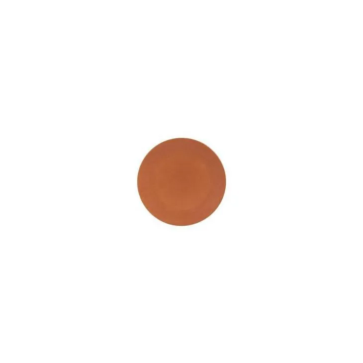 Assiette à dessert Vesuvio coloris orange en grès - Ø 21 cm
