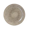 Assiette de présentation coloris beige en grès - Ø 32 cm
