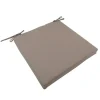 Assise de chaise Monte Carlo couleur Taupe en polyester