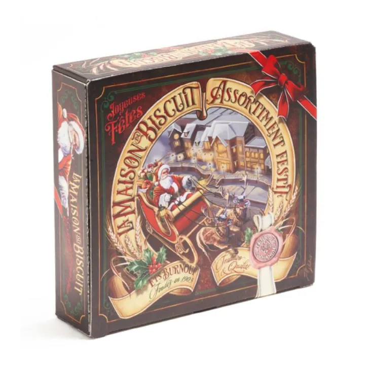 Assortiment de biscuits en boîte dégustation La Maison du Biscuit - 500 g