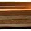 Bac en bois de Mélèze huilé Robin Hood Edelweiss - 70 x 30 x 27,5 cm