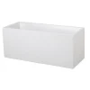 Bac Graphit blanc cérusé L.100 x l.40 x H.40 cm