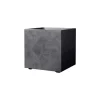 Bac Millenium carré gris anthracite 80 litres 49x49 cm