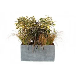 Bac rectangle Stream S/3 anthracite l.36 x H.36 cm