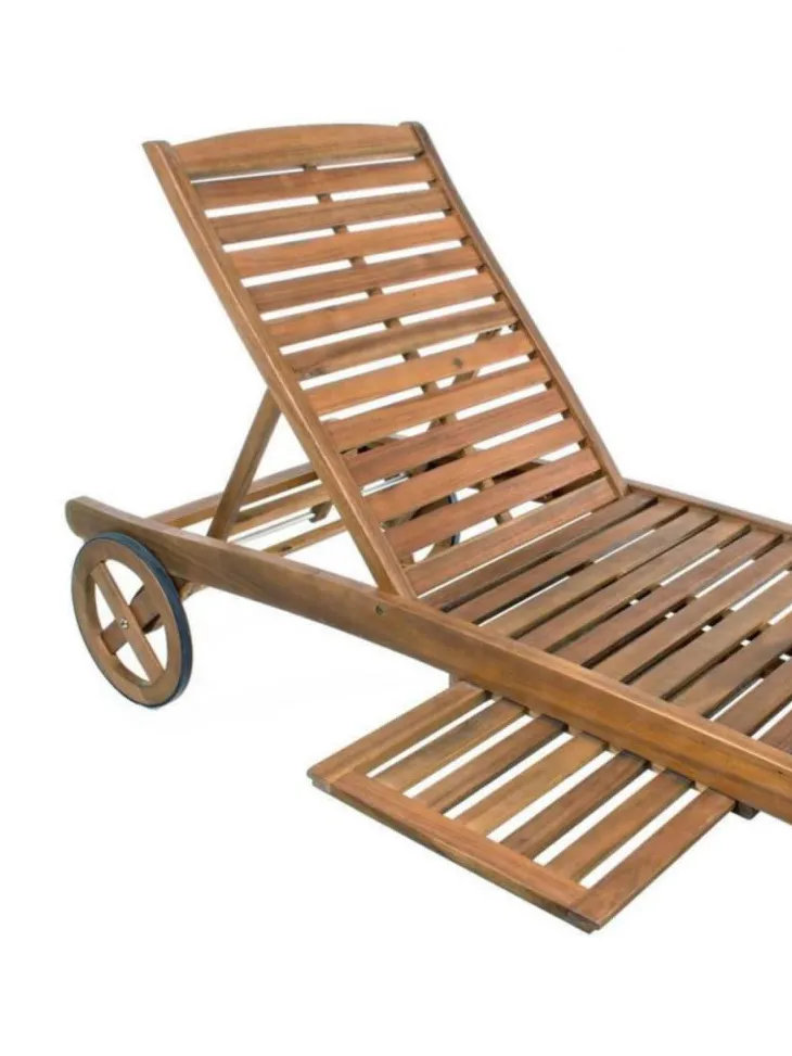 Bain de soleil en bois d'acacia, BIZZOTTO Noemi
