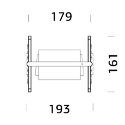 Balancelle Sigrid en bois traité autoclave Palmako - 193 x 161 cm