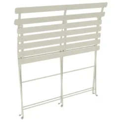 Banquette bistro 2 places coloris gris en acier Fermob - 88 x 29 cm