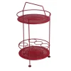 Bar portatif en acier coloris piment Montmartre Fermob - 87 cm