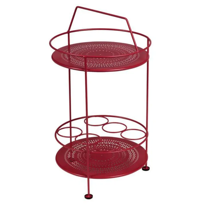 Bar portatif en acier coloris piment Montmartre Fermob - 87 cm