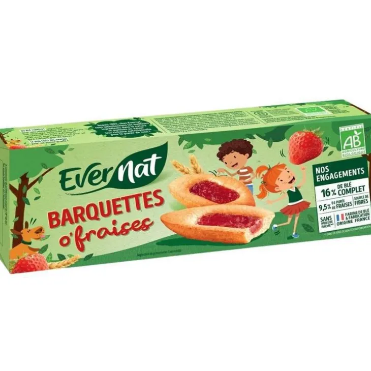 Barquettes O’fraises en paquet de 120 g