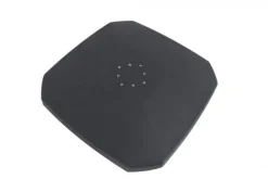 Base de parasols robuste en béton, 90kg avec roulettes - MWH