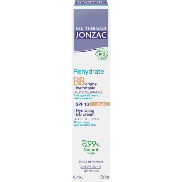 BB crème teinte claire Bio Eau Thermale de Jonzac - 40 ml