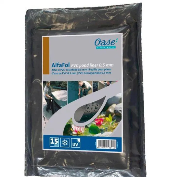 Bâche PVC épaisse 0,5mm AlfaFol OASE - 5 x 6 m