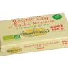 Beurre doux cru de vache Jersiaise bio Gaborit - 125 g
