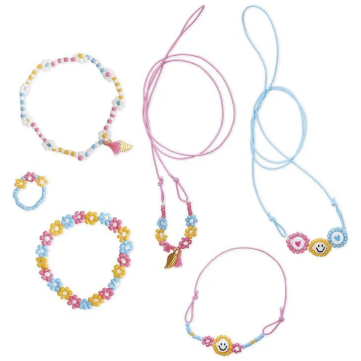Bijoux à créer Janod Fleurs en perles - dès 6 ans