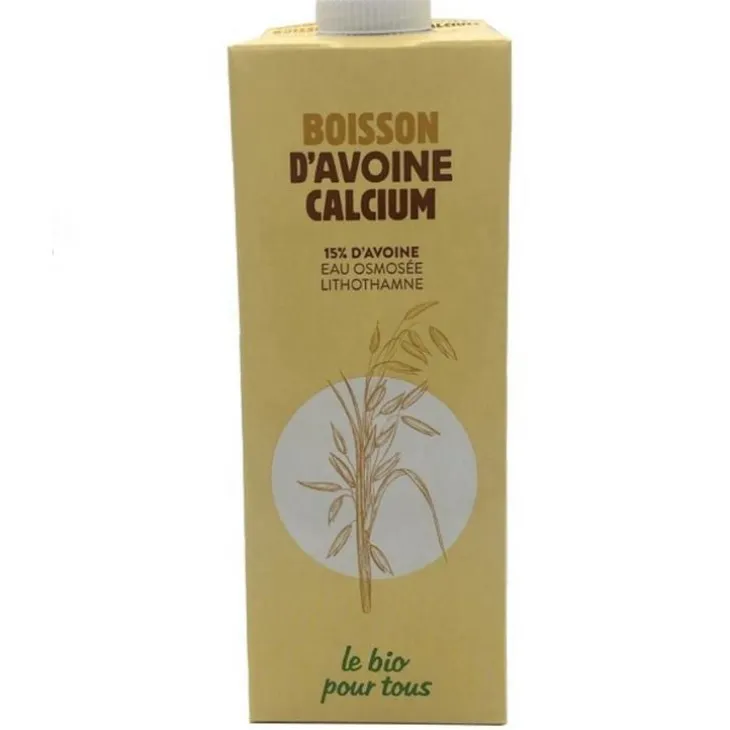 Boisson d'avoine Bio Pour Tous - 1 L