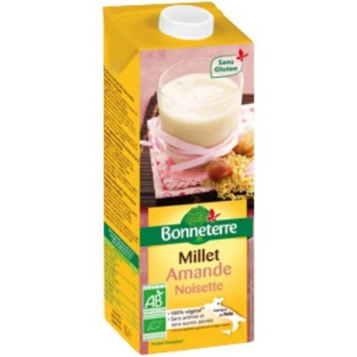 Boisson millet amande noisette 1 L BONNETERRE