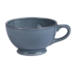 Bol Jumbo coloris bleu en grès - Ø 14,5 cm