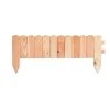 Bordure Plate lames arrondies 60x15/25 cm