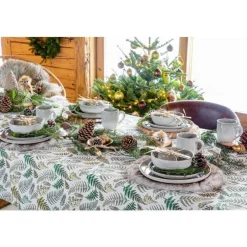 Bougie parfumée beige grand modèle en forme de pomme de pin