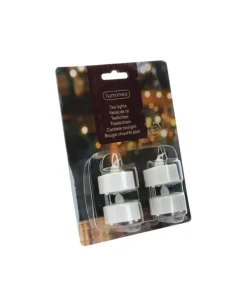 Bougies chauffe-plat LED BO - Ø 3,6 x h 3,6 cm