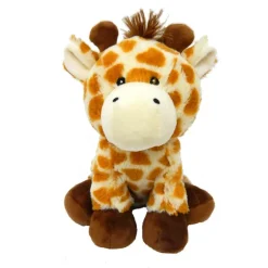 Bouillotte peluche Girafe garnie de grains de blé et lavande L’Artisan du bien-être