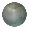 Boule décorative coloris vert en céramique - 30 cm
