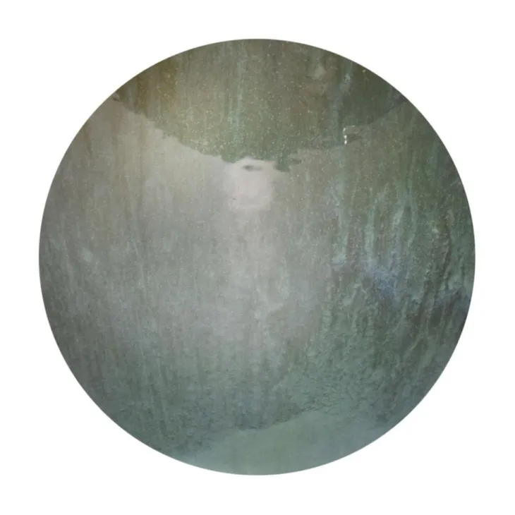 Boule décorative coloris vert en céramique - Ø 20 cm
