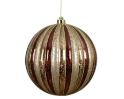 Boule XL antique marron - Ø 20 cm