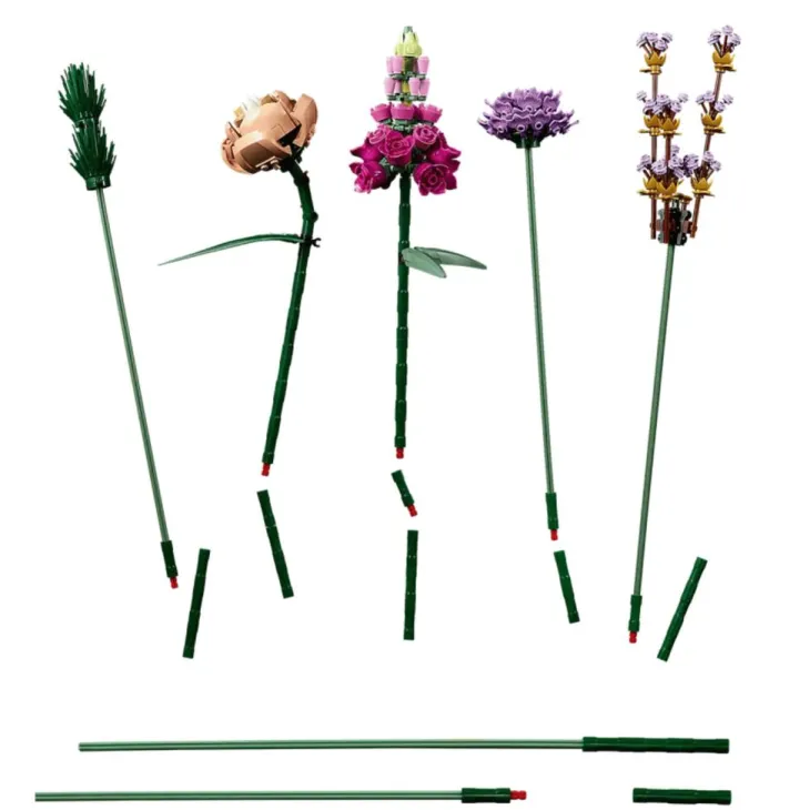Bouquet de fleurs LEGO® Botanical Collection 18 ans et plus - 756 pièces