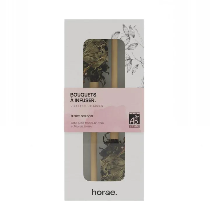 Bouquets à infuser bio fleurs des bois Horae – x 2