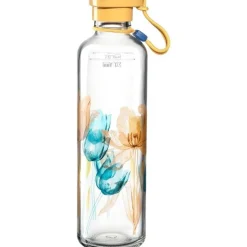 Bouteille avec bouchon coloris multicolore en verre - 75 cl