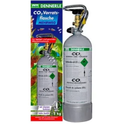 Bouteille CO2 rechargeable, 2kg - DENNERLE