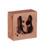 Boxbag Atlanta en papier kraft naturel terroir certifié FSC® Cav Service - 17 x 8 x 17 cm
