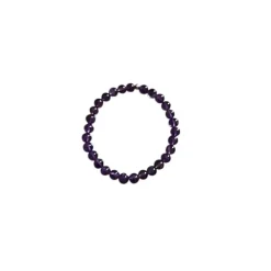 Bracelet améthyste 4mm