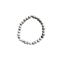 Bracelet howlite 4mm
