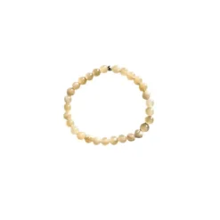 Bracelet Jade jaune 8mm