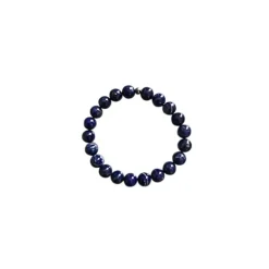 Bracelet lapis lazuli 8mm