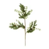 Branche artificielle avec feuilles vertes - 77 x 30 x 5 cm